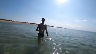 Бугазская коса, Анапа: дельфины у берега и отдельная рыбалка