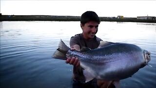 Личный рекорд по радужной форели в Новой Зеландии