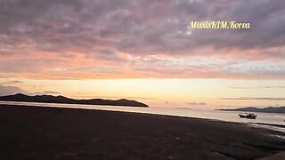Ёнджондо: летние вечера у Желтого моря с червем и закатом