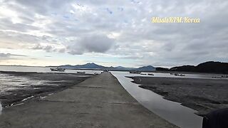 Ёнджондо: летние вечера у Желтого моря с червем и закатом