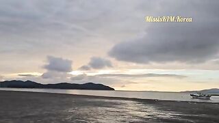 Ёнджондо: летние вечера у Желтого моря с червем и закатом