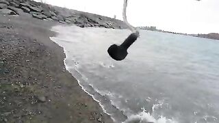 Лосось на Rapala у черноморского берега в Ризе