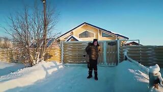 Первое знакомство с зимней рыбалкой в Архангельской области