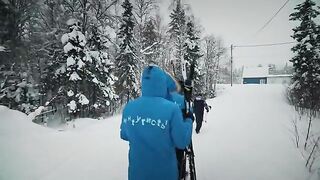 Первое знакомство с зимней рыбалкой в Архангельской области