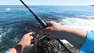 Береговой джиг в Синопе и пеламида с зубами