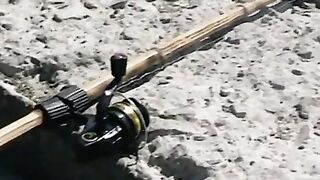 Ночная ловля на реке Кура в Мингечевире