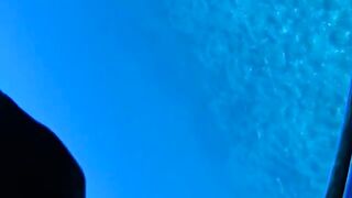 Подводная охота у Закинфа с застрявшим в камне гарпуном