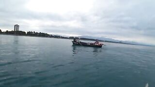 Кобулети, Грузия: утренний выход с местными рыбаками на Черное море
