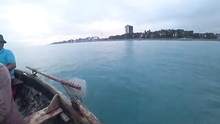 Кобулети, Грузия: утренний выход с местными рыбаками на Черное море