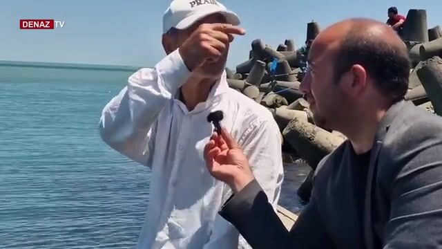 Рыбаки Сумгаита на берегу Каспия: разговоры об улове, вобле и большой рыбе, которая ушла
