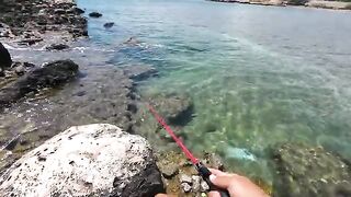 Апрельская разведка берега и легкий спиннинг в Кызкалеси