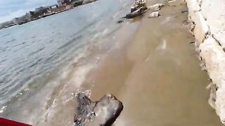 Апрельская разведка берега и легкий спиннинг в Кызкалеси