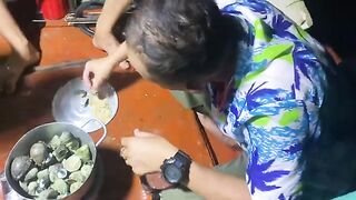 Ночной выход из Антхоя на Фукуоке: морская охота и ужин на лодке