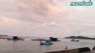 Ночной выход из Антхоя на Фукуоке: морская охота и ужин на лодке