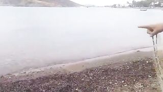 Заброс сети у берега Гюмюшлюка на полуострове Бодрум