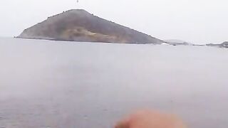 Заброс сети у берега Гюмюшлюка на полуострове Бодрум