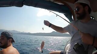 Семейная компания на рыбалке у Ялыкавака