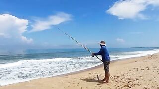 На пляже Туихоа: разговор с рыбаком и прогулка у моря