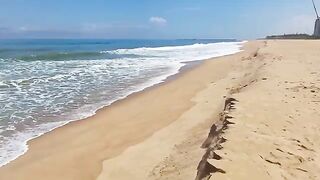 На пляже Туихоа: разговор с рыбаком и прогулка у моря