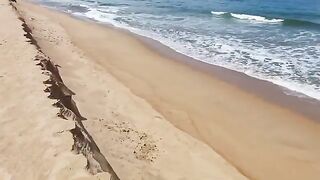 На пляже Туихоа: разговор с рыбаком и прогулка у моря