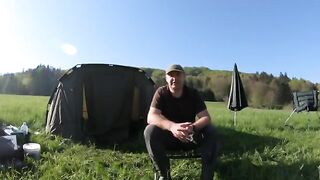 Апрельские карпы и холодная ночь на Сливнишком озере