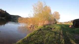 Апрельские карпы и холодная ночь на Сливнишком озере