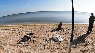 Азовское море на рассвете: ждем пеленгаса и ловим небольшую кефаль