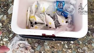 Три удочки на каменистом берегу Туихоа и почти семьдесят рыб