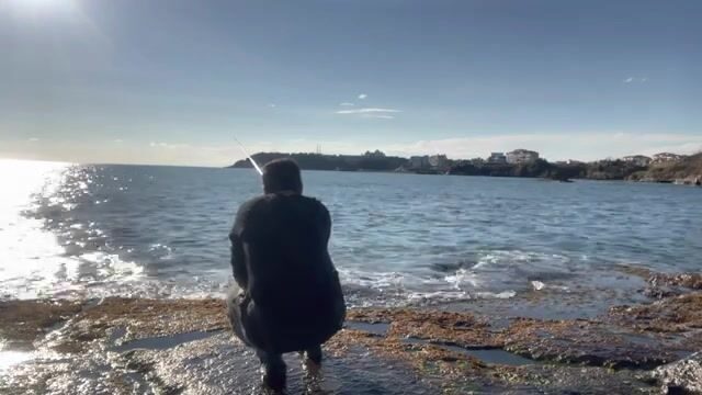 Морской карась на куриную грудку: береговая рыбалка со снастью на шесть метров
