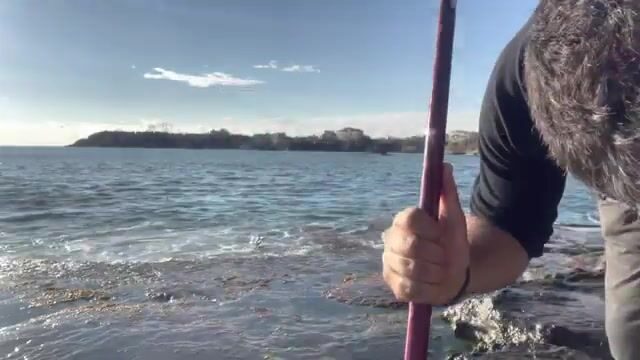 Морской карась на куриную грудку: береговая рыбалка со снастью на шесть метров
