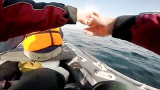 За сарганом на пилькер у Черноморского в Крыму