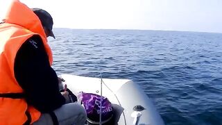 За сарганом на пилькер у Черноморского в Крыму