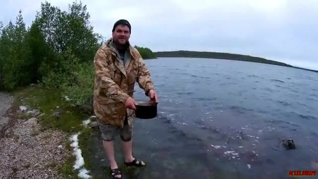Рыбалка на Кольском полуострове: поиск места у ручья и северная кухня после выезда