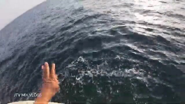 Морская рыбалка с пирса: наживка, поклевка и яркая красная рыба у берега