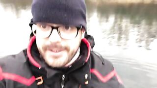 Австрия: холодный декабрьский день на лодке в поисках щуки
