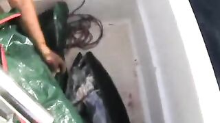 Два тунца за один выход: тяжелое вываживание у Закинфа