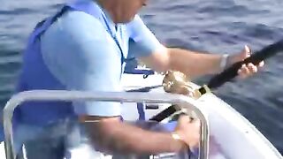 Два тунца за один выход: тяжелое вываживание у Закинфа