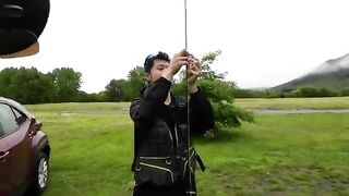 Нимфа, стример и сильная форель на реке Маккензи