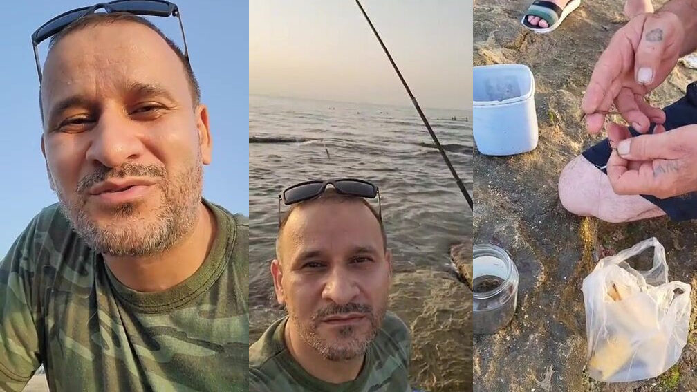Рыбалка у Нардарана на Каспии: встреча рыбаков и подготовка наживки на берегу