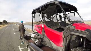Крупная форель в каналах Маккензи: вываживание с берега в Новой Зеландии