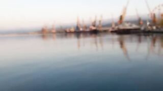 Вечерняя рыбалка у морпорта Феодосии: знакомство с местными