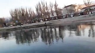 Вечерняя рыбалка у морпорта Феодосии: знакомство с местными