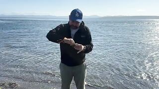 Сахалин: морепродукты у Корсакова, озеро Буссе и обед у воды