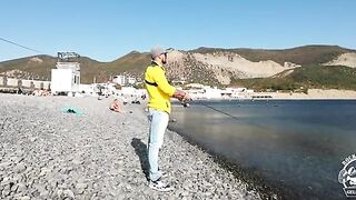 Благовещенская и Большой Утриш: сарган на золотой пилькер и потерянный шнур