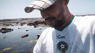 Поездка за морским червем и береговая рыбалка у Эль-Джадиды