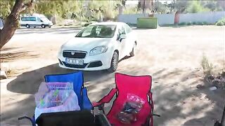 Завтрак на берегу и проверка удочек в Гюмюшлюке
