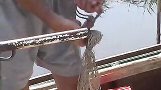 Два дня на лодке среди зарослей озера Тиса: караси и лещи
