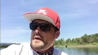 Три щуки и встреча с басом на прозрачном озере в Австрии