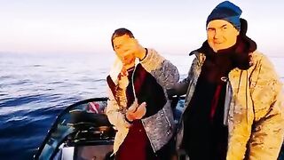 Плохая видимость под водой и треска на креветку у Янтарного