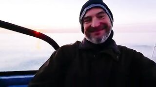 Плохая видимость под водой и треска на креветку у Янтарного